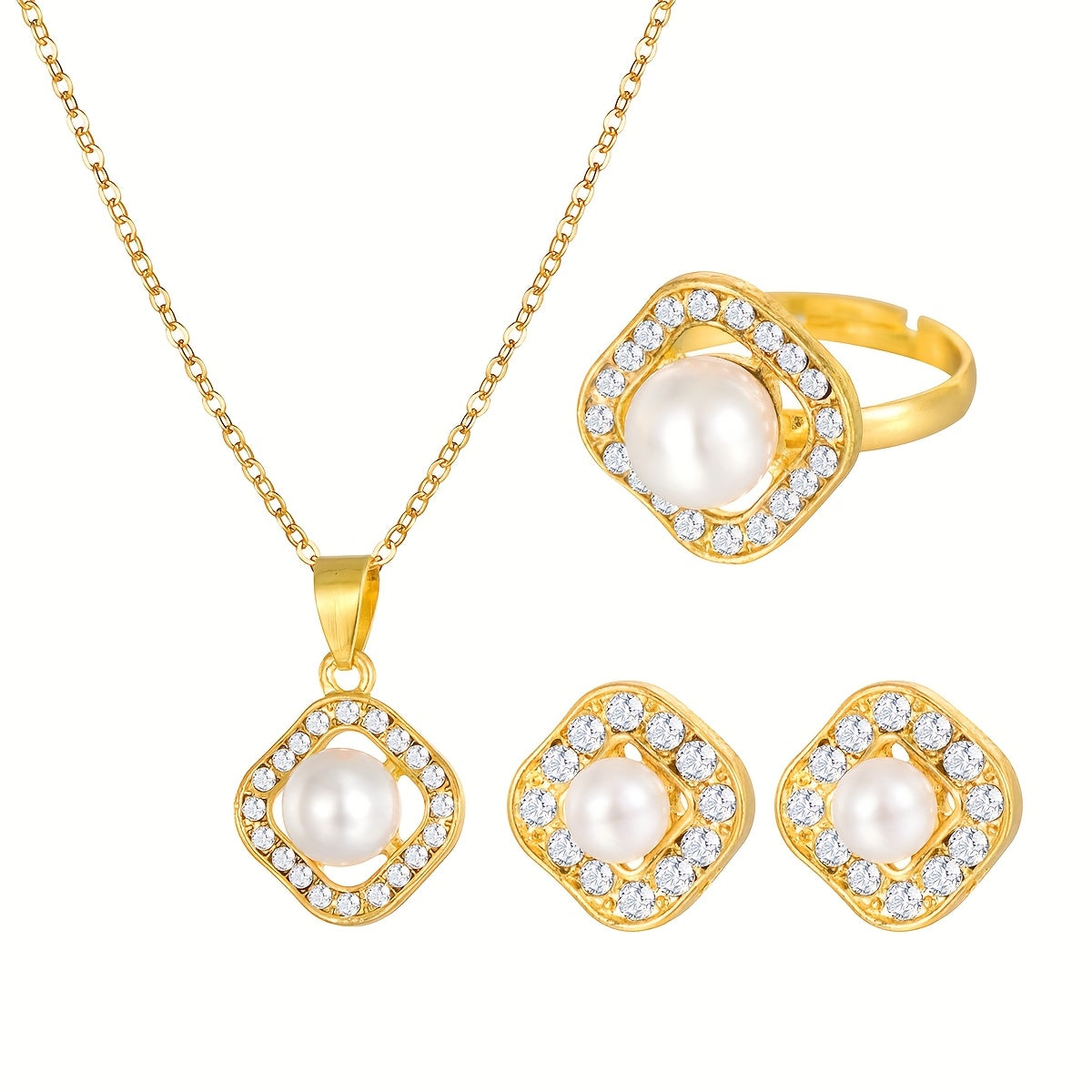 Conjunto de Joias Estela 4 Peças
