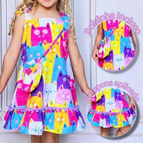 Vestido Infantil Menina Princesa Luxo – Lançamento Moda Festa