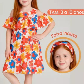 Vestido Infantil Menina Princesa Luxo – Lançamento Moda Festa