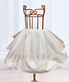 Vestido Infantil Menina Floral Jardim Encantado Stitch – Moda Evangélica Luxo Lançamento Formatura