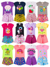 Conjunto Feminino Infantil Colorido